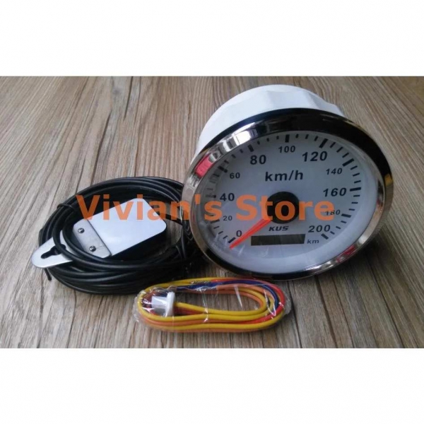 Спидометр CMSB-WS-60L GPS белый
