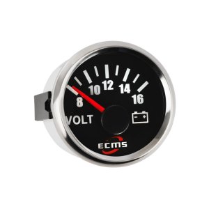Вольтметр ECMS PMV2-BS-8-16 чёрный