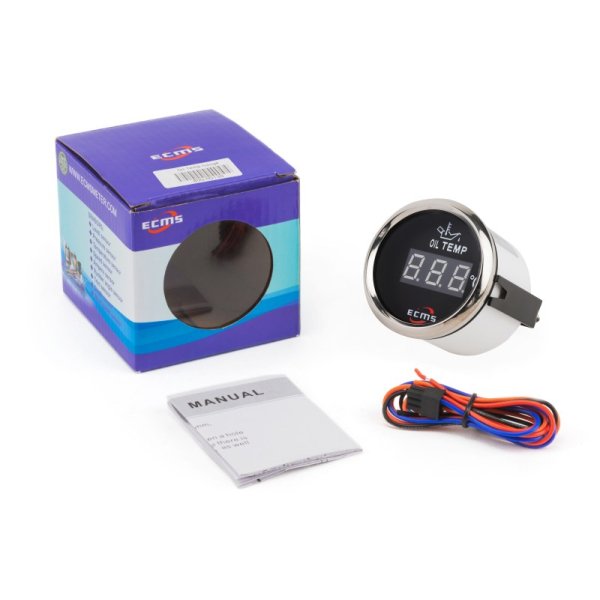 Цифровий покажчик температури олії PET2-WS-10-150 чорний