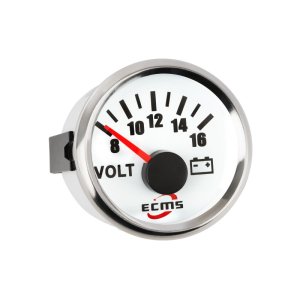 Вольтметр ECMS PMV2-WS-8-16 белый