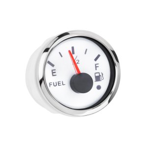 Указатель уровня топлива iGauge WKFLW-90W 52 мм (с функцией предупреждения) белый