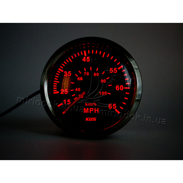 Спидометр Wema (Kus) K-Y18004 чёрный