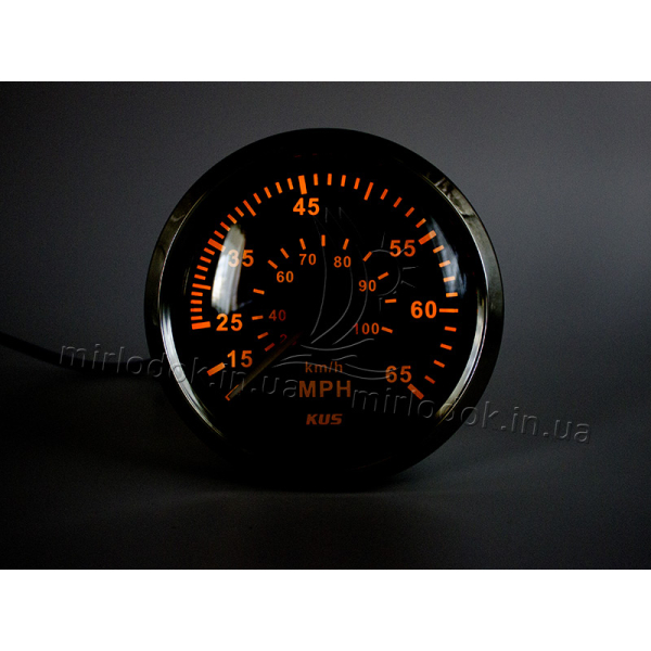 Спидометр Wema (Kus) K-Y18004 чёрный