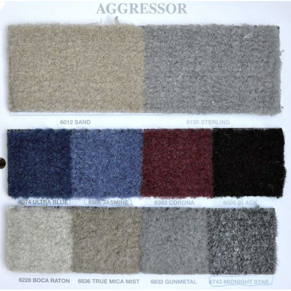 Підлогове покриття Agressor Jasmin стрижений ковролін 1.83 м 16 oz