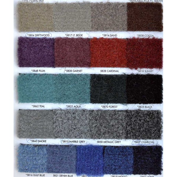 Підлогове покриття Aqua Turf Indigo, стрижений ковролін