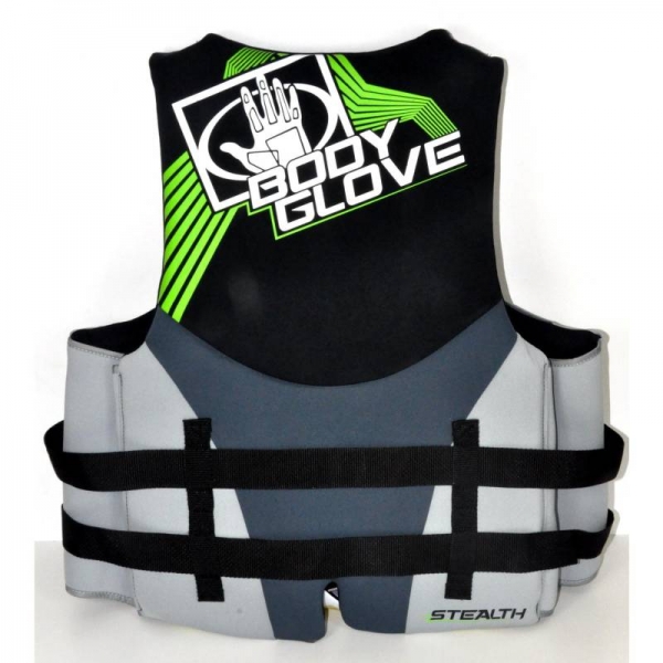 Спасательный жилет Stealth Men Neo PFD XL/2XL чёрно-серебристый