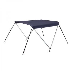 OS Тент для лодки ПВХ Bimini Top 2 вигини 1.5-1.7 м синій