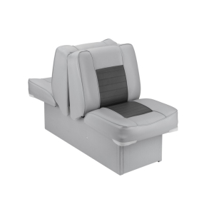 Двойное сиденье/кровать Back-to-Back Lounge серо-угольное (75112GC)