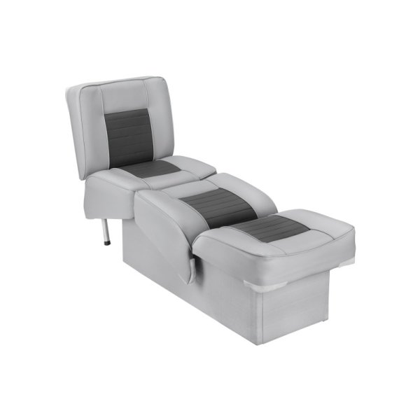 Двойное сиденье/кровать Back-to-Back Lounge серо-угольное (75112GC)