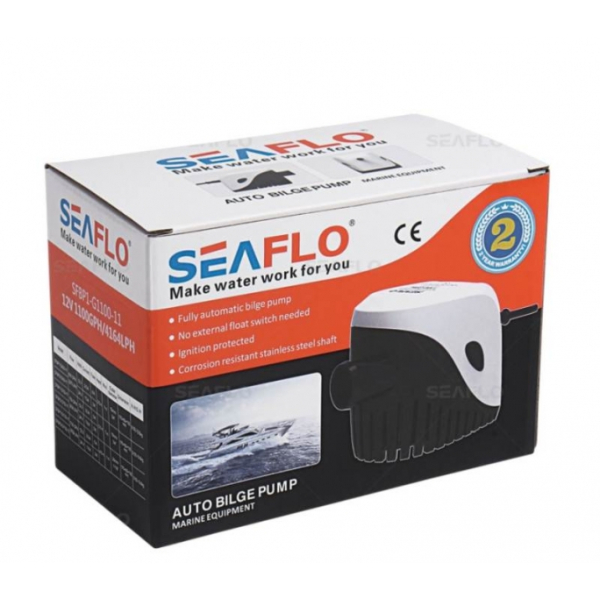 Помпа трюмна Seaflo SFBP1-G1100-11 механічний автомат 12В 5А