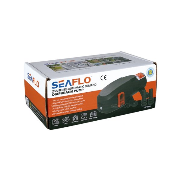 Діафрагмова помпа Seaflo SFDP1-015-040-23A 5,6 л/хв