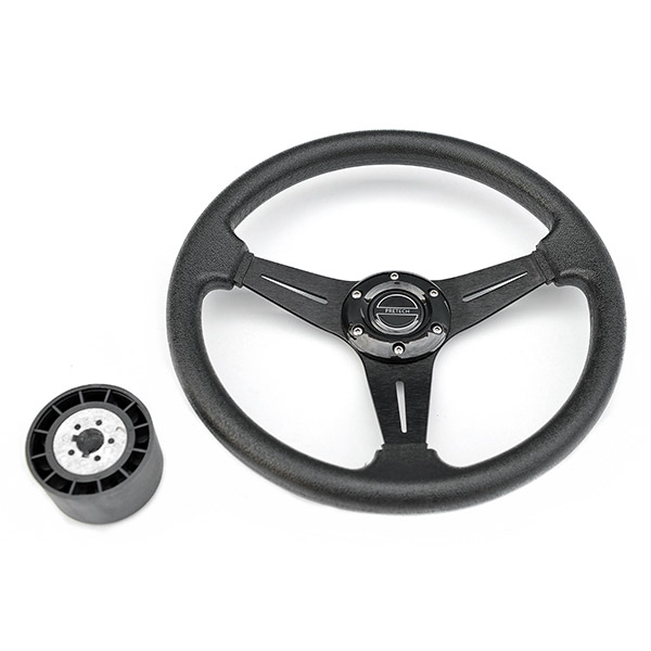 Рульове колесо Pretech 35 см, чорний (HD-5125D black)