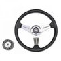 Рульове колесо Pretech HD-5125 35 см, срібло Рульове колесо Pretech HD-5125 35 см, срібло