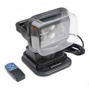 Поисковый прожектор LED528 чёрный 6500Lm