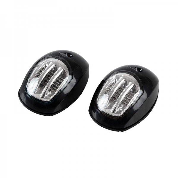 Пара навігаційних вогнів C91106PB-1 LED чорний корпус Пара навігаційних вогнів C91106PB-1 LED чорний корпус