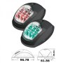 Пара навігаційних вогнів C91106PB-1 LED чорний корпус