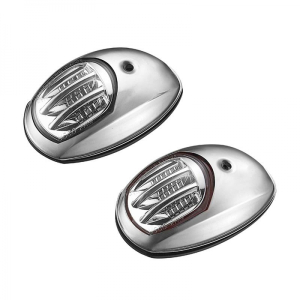 Пара навігаційних вогнів C91106S-1 LED нержавіюча сталь