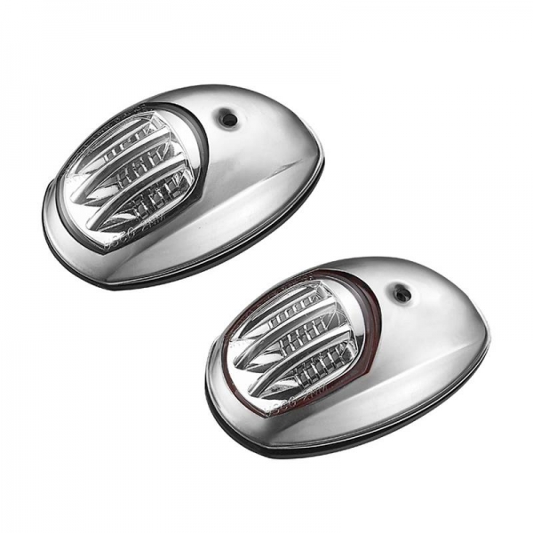 Пара навігаційних вогнів C91106S-1 LED нержавіюча сталь