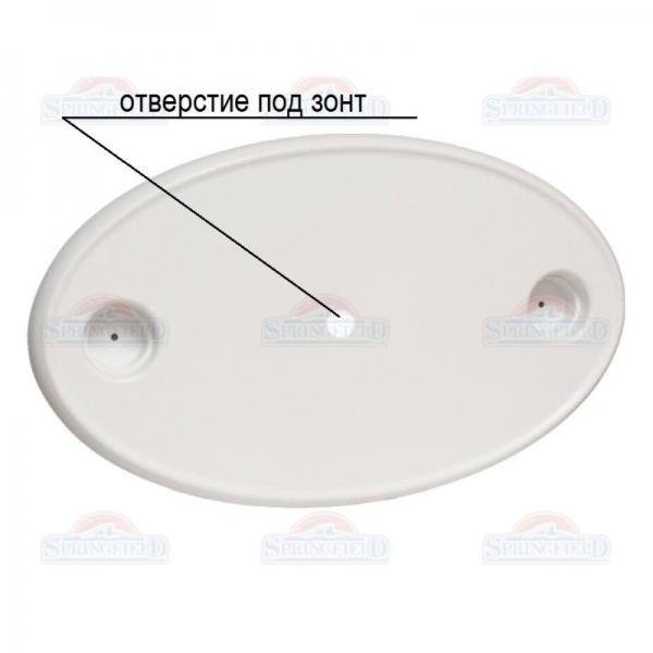 SF кришка столу овальна (1670006-U) 45х76 см