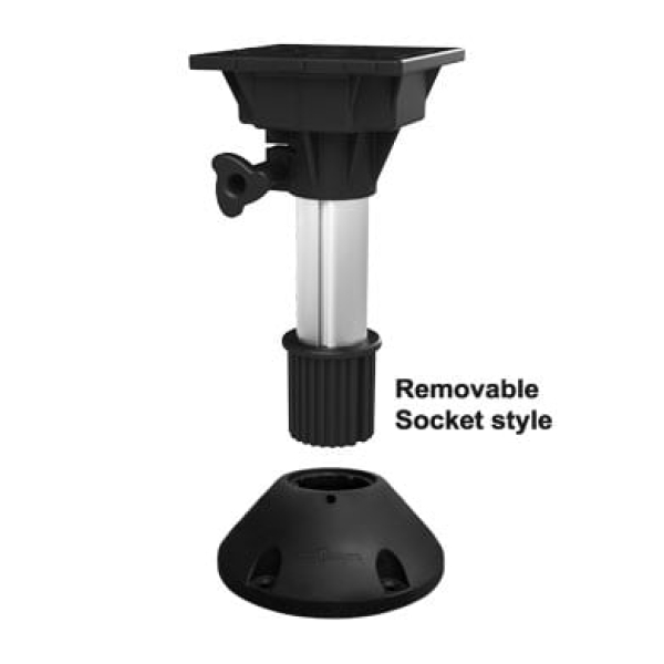 OS стійка для сидіння Socket Pedestal 390 мм (основа пластик)