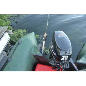 Держатель спиннинга на транцевые колёса Fishing TR