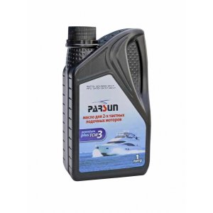 Масло для двухтактных моторов Parsun TCW3 Premium Plus (1 л.)