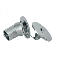 Горловина паливна кутова нержавіюча сталь 50 мм, (03485150)