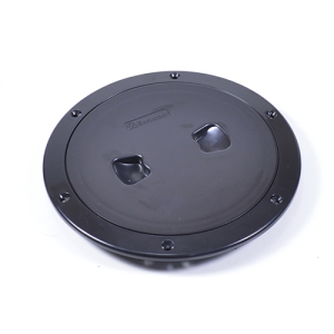 Інспекційний лючок, чорний, діаметр 10 см