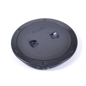 Инспекционный лючок, черный, диаметр 10 см