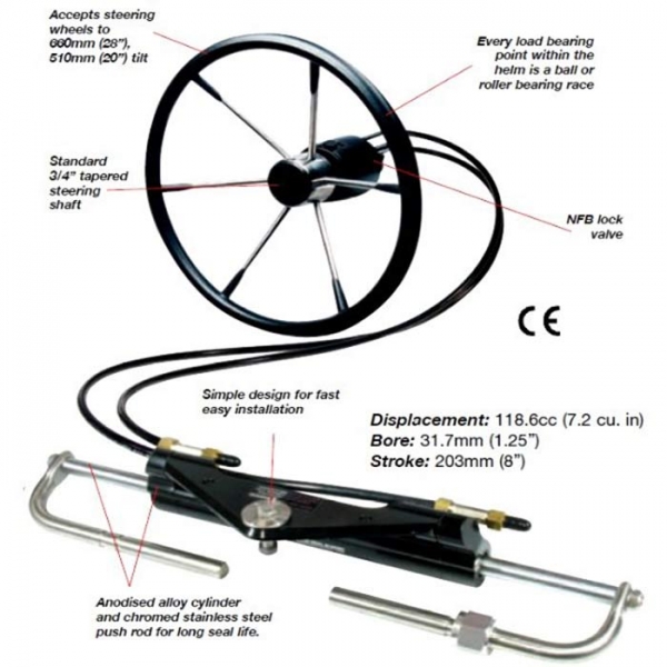Гідравлічна система Baystar Teleflex HK4200A