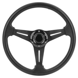 Рульове колесо 13.5" алюміній чорне ААА (73052-BK)