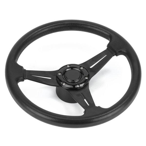 Рульове колесо 13.5" алюміній чорне ААА (73052-BK)