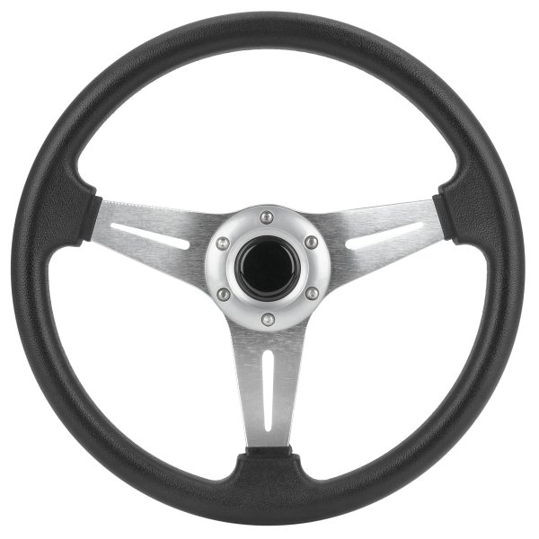 Рулевое колесо AAA 34 см (73052-SL) серебристое