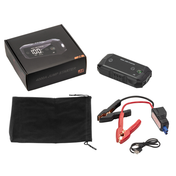 Пуско-зарядное устройство HT-RC Car Jumper 10000 mAh 4000A J4 Jump Starter