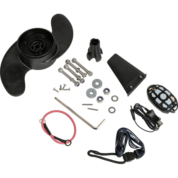 Haswing Cayman B 80 GPS 24V човновий електромотор HE-50739-152 24В дейдвуд 152 см Хасвінг Кайман В 80 білий