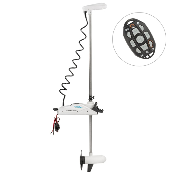 Haswing Cayman B 80 GPS 24V човновий електромотор HE-50739-183 24В дейдвуд 183 см Хасвінг Кайман В 80 білий