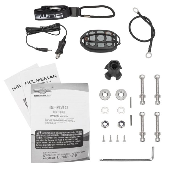Haswing Cayman B 80 GPS 24V лодочный электромотор HE-50739-183 24В дейдвуд 183 см Хасвинг Кайман В 80 белый Haswing Cayman B 80 GPS 24V лодочный электромотор HE-50739-183 24В дейдвуд 183 см Хасвинг Кайман В 80 белый