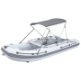 Тент від сонця на моторні надувні човни Kolibri для серій XL, DXL