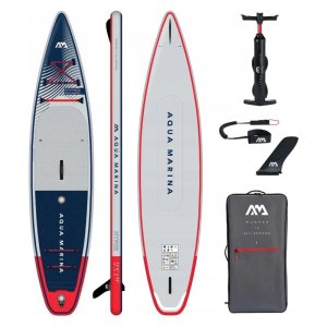 Aqua Marina Hyper (Navy) 381 × 81 × 15 см — турингова SUP дошка