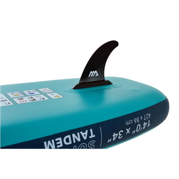 Aqua Marina Super Trip Tandem 427 × 86 × 20 см — багатомісна SUP дошка