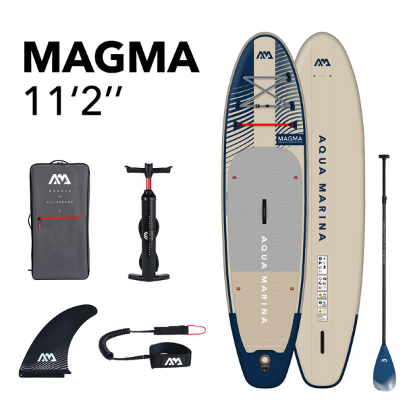 Aqua Marina Magma (Earth Wave) 340 × 84 × 15 см — надувна SUP дошка