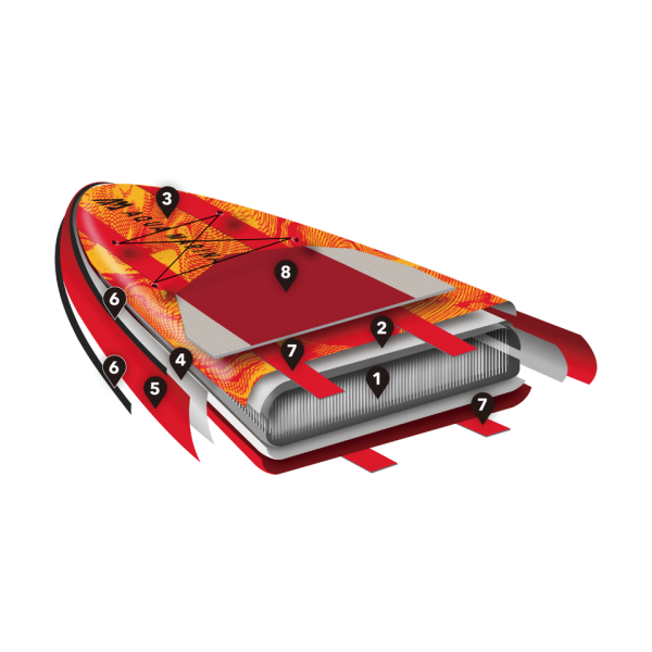 Aqua Marina Race 381 × 69 × 15 см — гоночна SUP дошка (BT-21RA01)