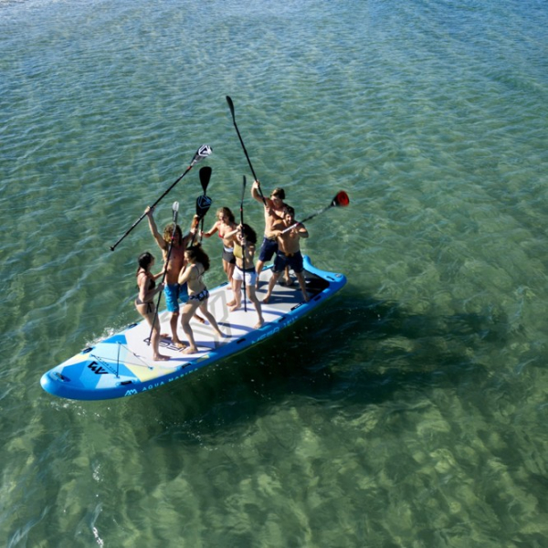 Aqua Marina Mega 551 × 152 × 20 см — багатомісна SUP дошка