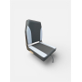 Крісло SiTTravel складне з високою спинкою ECONOM вініл КSV-01