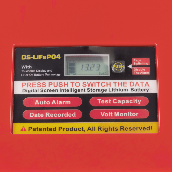 Аккумулятор Weekender LiFeP04 с дисплеем 12.8V 200Ah (DS) IP66