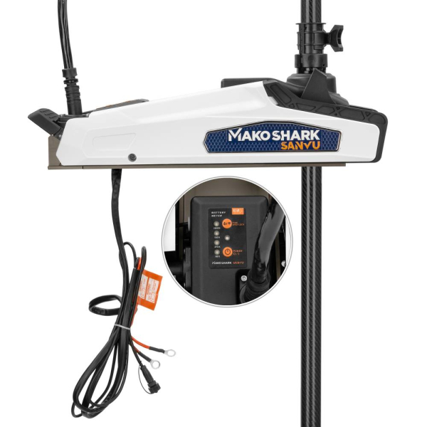 Тролінговий мотор MAKOSHARK SV155-60 Вт GPS 65Lbs 12 В SV155-60 Вт безщітковий, SV155-60 w