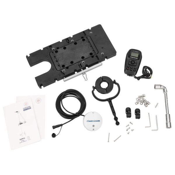 Тролінговий мотор MAKOSHARK SV155-60 GPS 65Lbs 12 В SV155-60 чорний безщітковий, SV155-60 b
