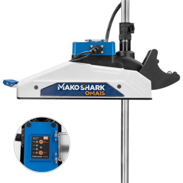 Тролінговий мотор MAKOSHARK OMS150S-60 GPS 55Lbs 12 В безщітковий