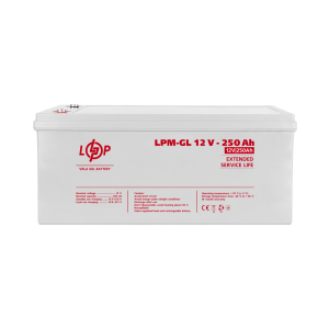 Акумулятор гелевий LPM-GL 12V - 250 Ah
