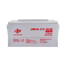 Аккумулятор гелевый LPM-GL 12V - 65 Ah